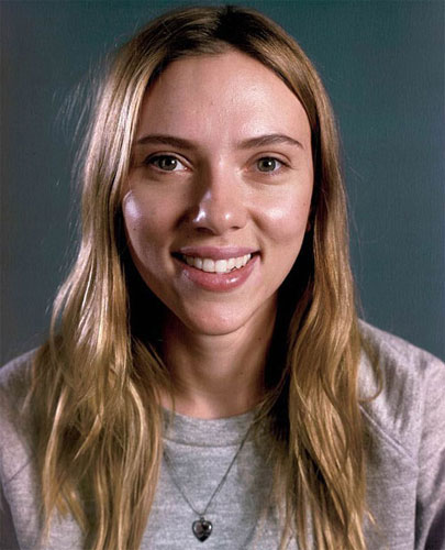 Scarlett Johansson young