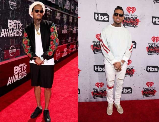 how tall is chris brown